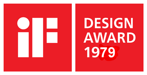 Appareil récompensé par un IF Design AWARD en 1979