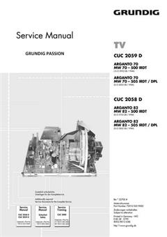 Schema Arganto MW82-505 IRDT DPl anglais CUC 2058D en PDF