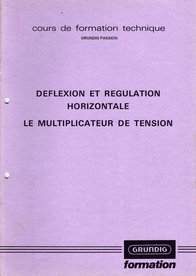 Dossier formation Grundig sur la deflexion et regulation horizontale
