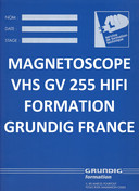 Dossier formation GV 255 HIFI VHS