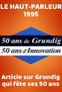 Article du Haut parleur de 1995 sur les 50 ans de Grundig