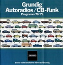 Grundig revue allemande autoradios CB 1978.79