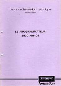 Dossier Formation Grundig sur le clavier sensitif