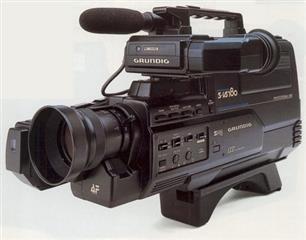 Camescope S-VHS S-VS 180 Grundig