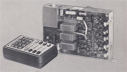 Telecommande TP12 ultrason 12 programmes (1973) et son récepteur impressionnant Empfangsteil