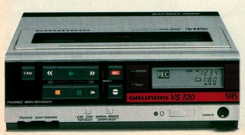 Magnétoscope portable VS 120 VHS PAL Grundig