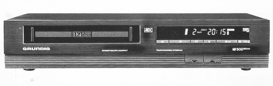 Magnetoscope VHS VS 500 FR