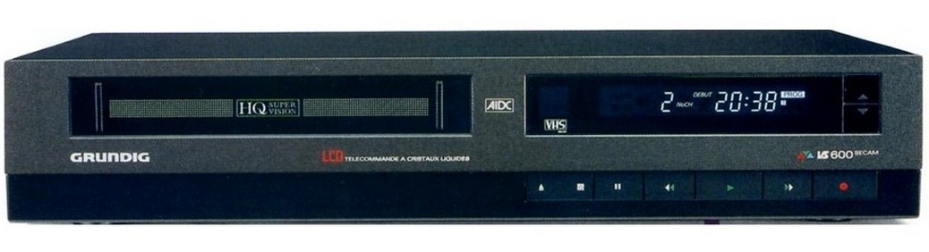 Magnetoscope VHS VS 600 FR
